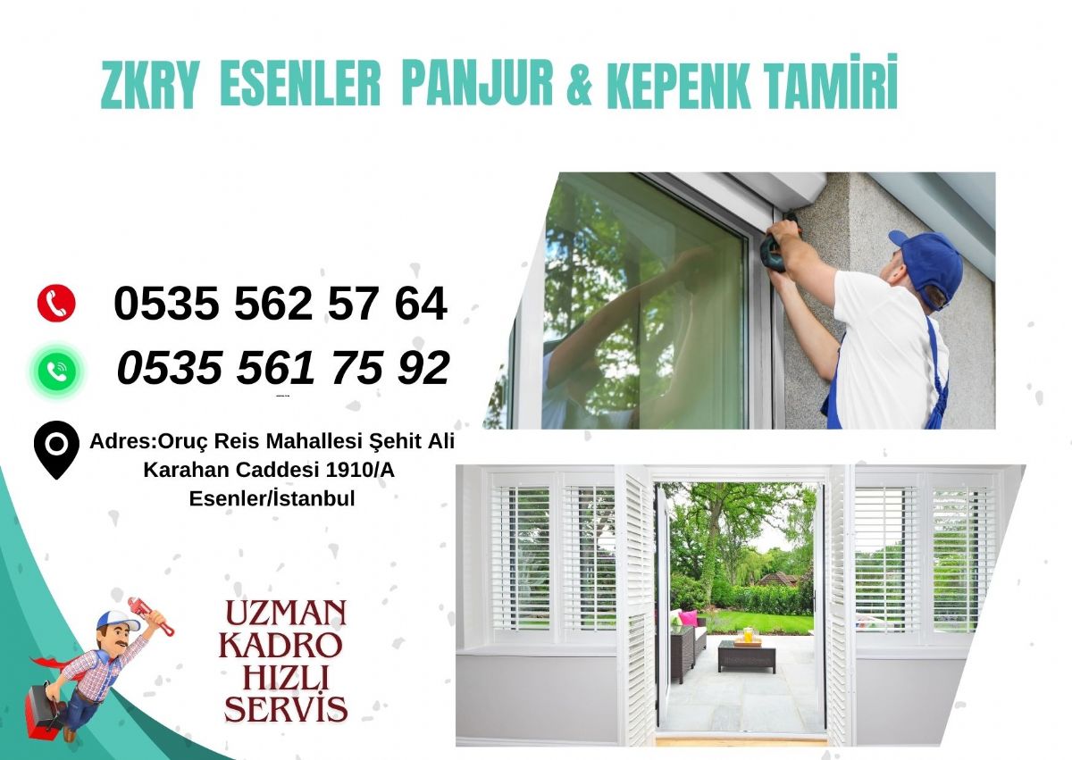 Esenler Panjur Kepenk Tamiri