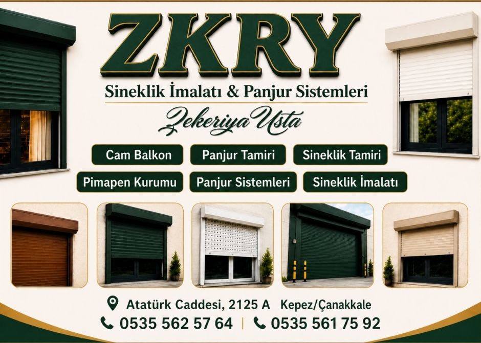 Çanakkale Kepez Panjur Kepenk Tamiri 