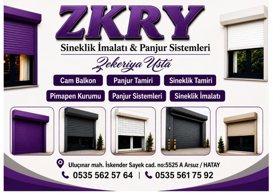 Arsuz Panjur Kepenk Tamiri