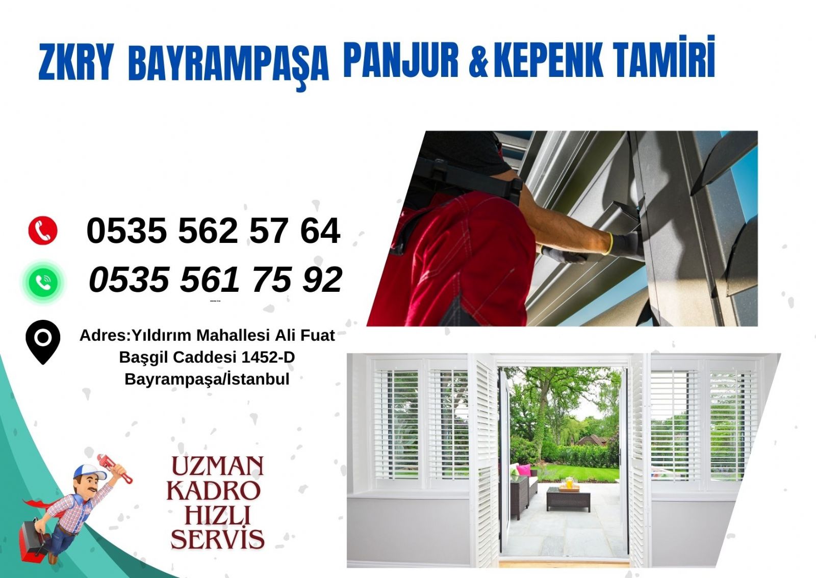 Bayrampaşa Panjur Kepenk Tamiri