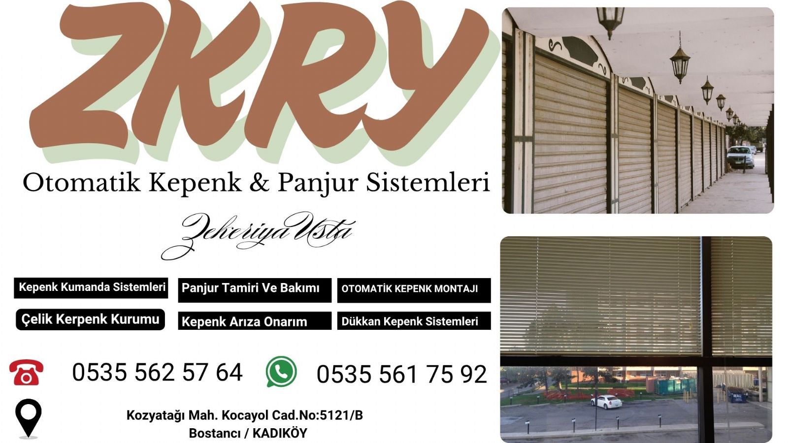 Bostancı   Panjur  Kepenk Tamiri