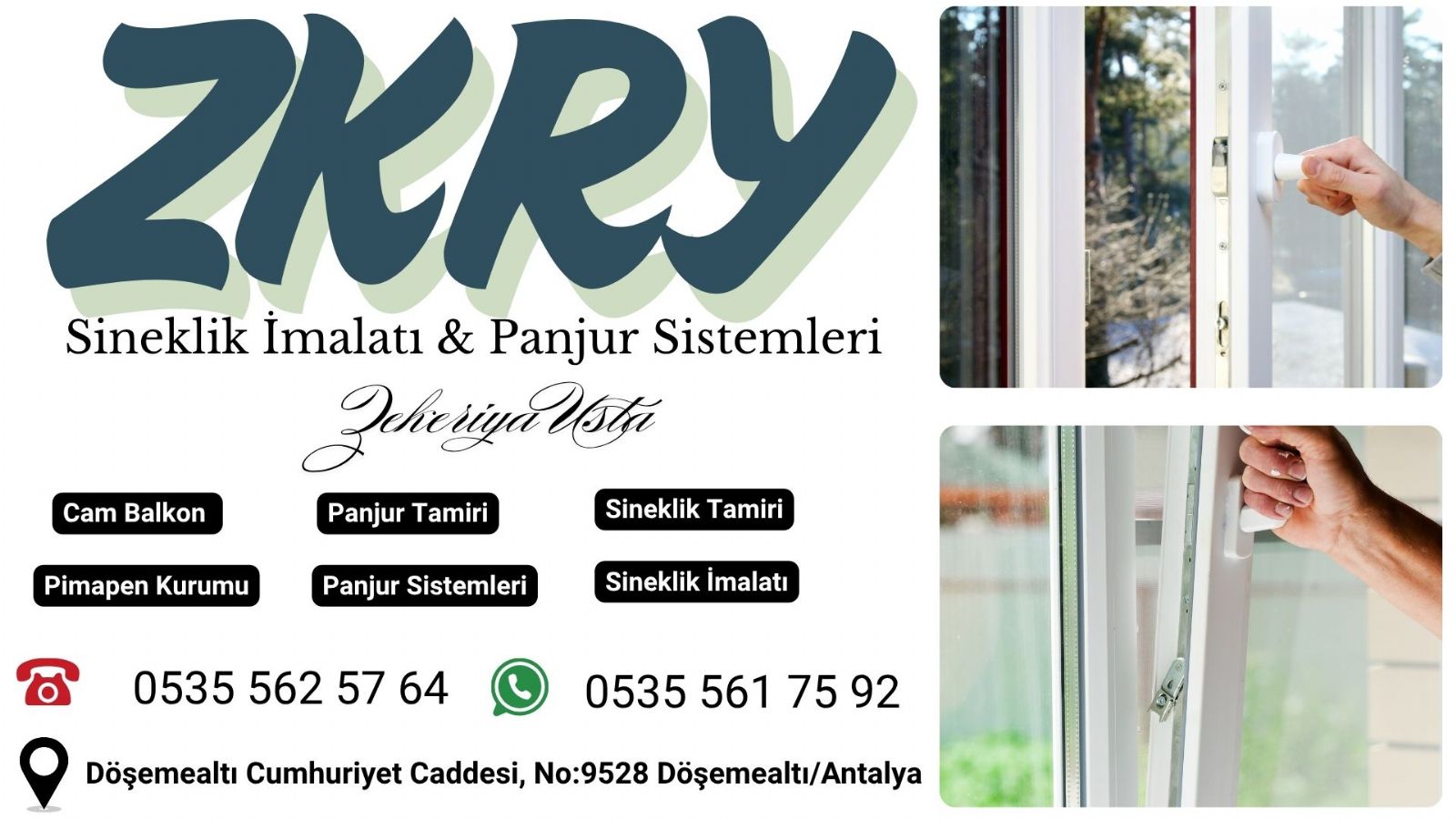 Döşemealtı  Panjur Kepenk Tamiri