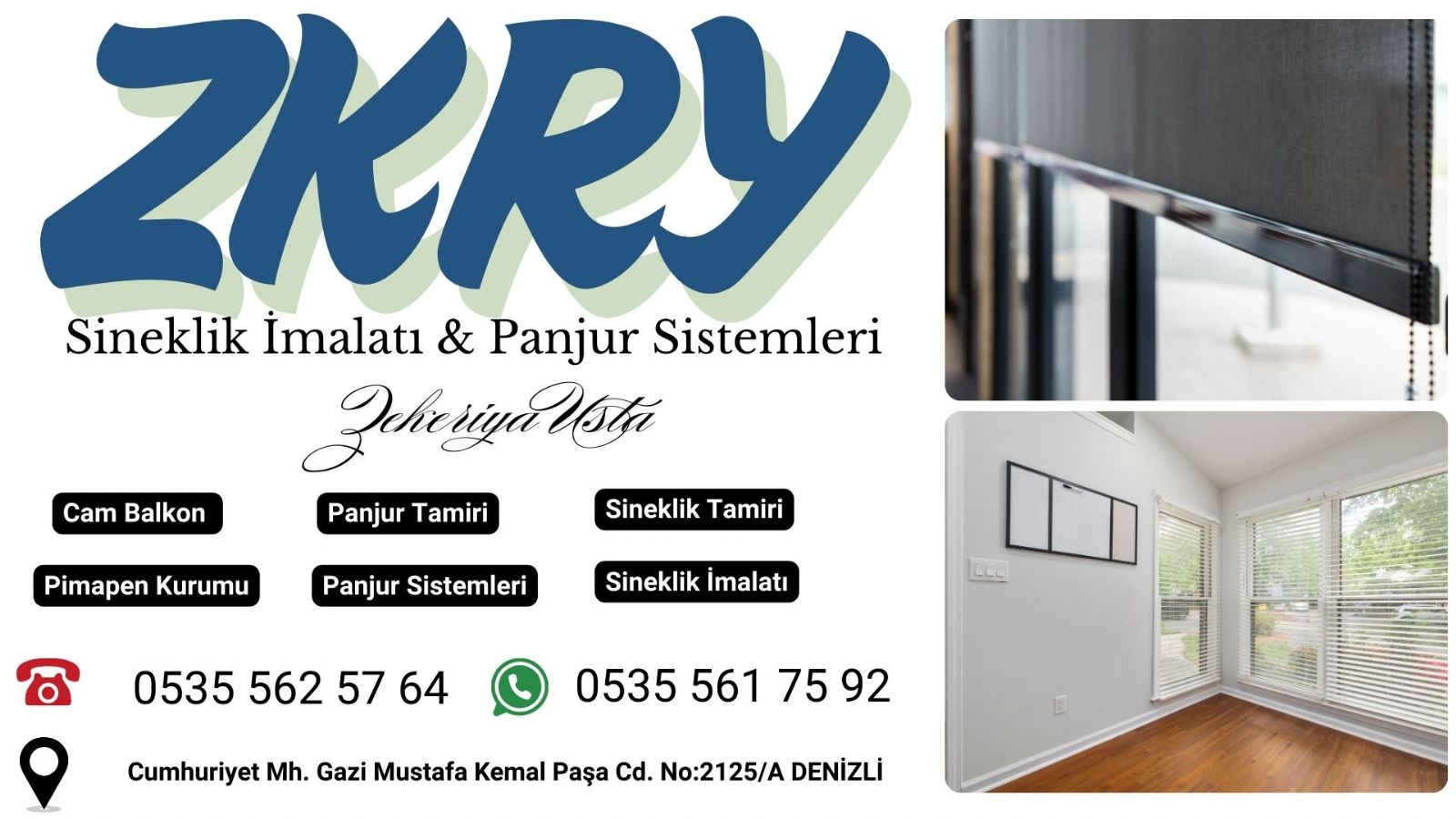 Denizli Panjur Kepenk Tamiri
