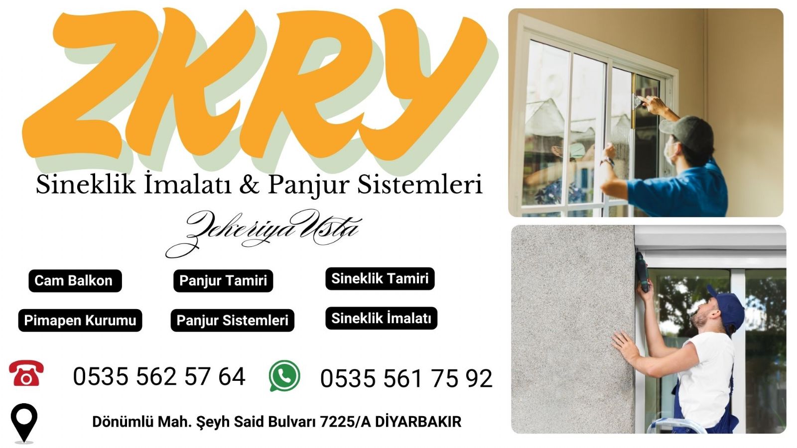 Diyarbakır  Panjur Kepenk Tamiri 