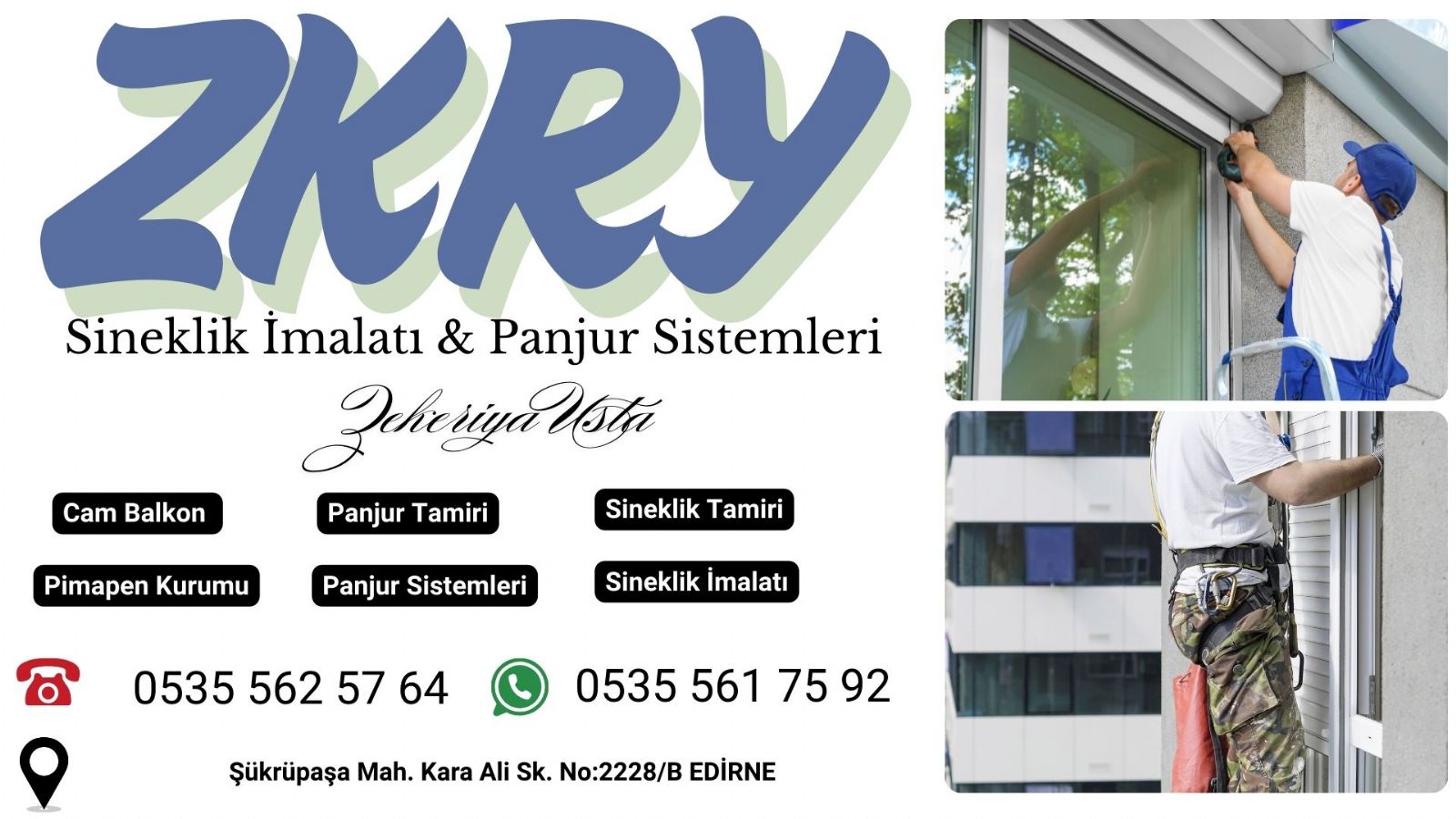 Edirne Panjur Kepenk Tamiri