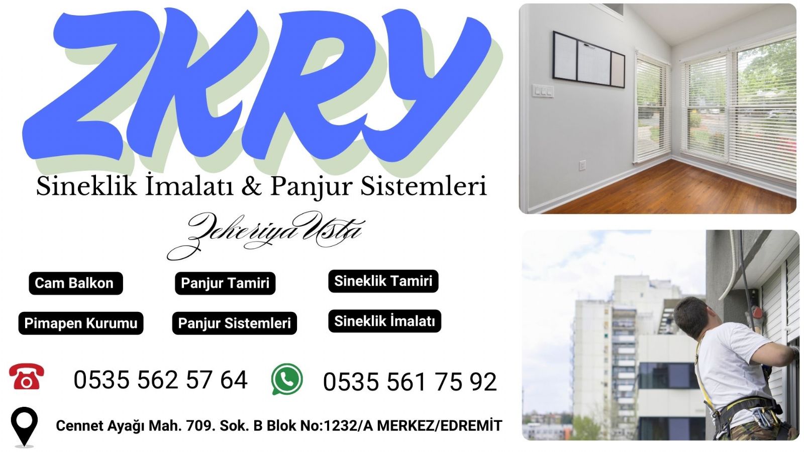 Edremit Panjur Kepenk Tamiri