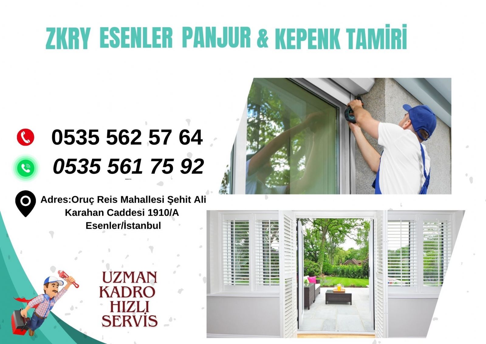 Esenler  Panjur  Kepenk Tamiri