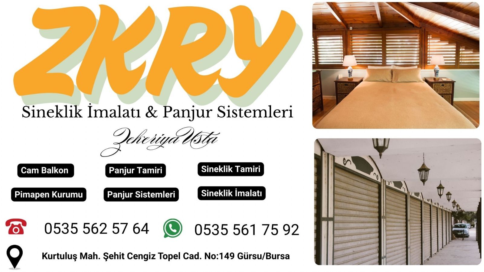Gürsu Panjur Kepenk Tamiri