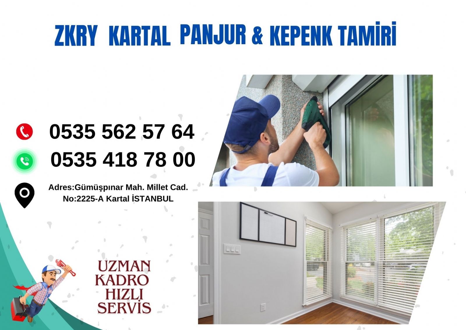 Kartal Panjur Kepenk Tamiri