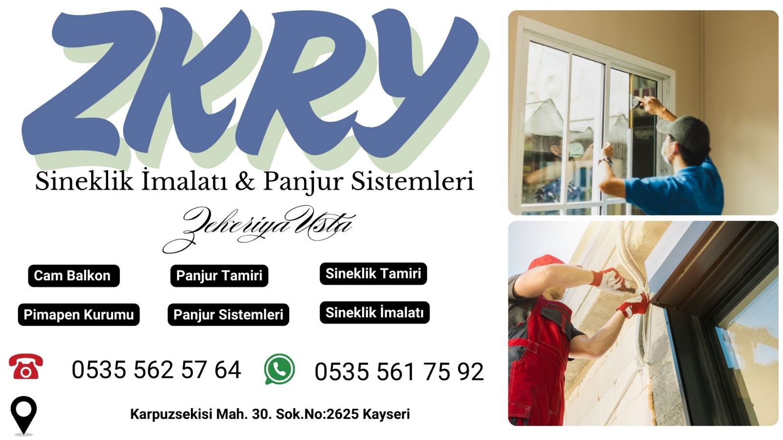 Kayseri Panjur Kepenk Tamiri