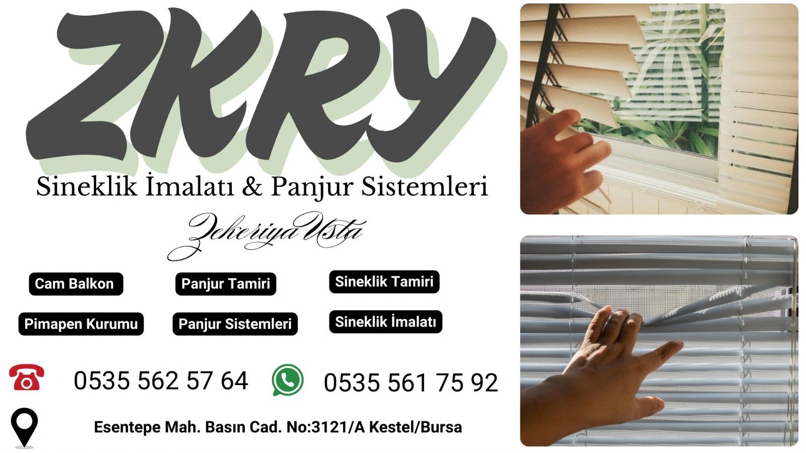 Kestel Panjur Kepenk Tamiri