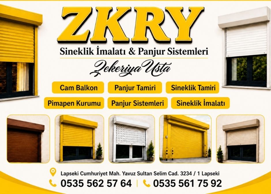 Lapseki Panjur Kepenk Tamiri 