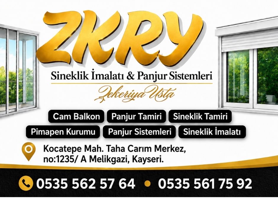Melikgazi  Panjur Kepenk Tamiri