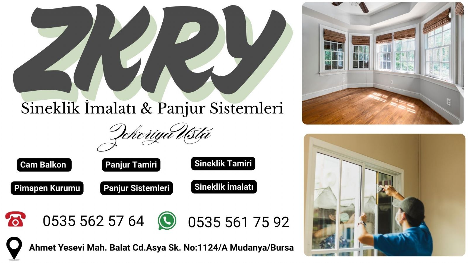 Mudanya Panjur Kepenk Tamiri