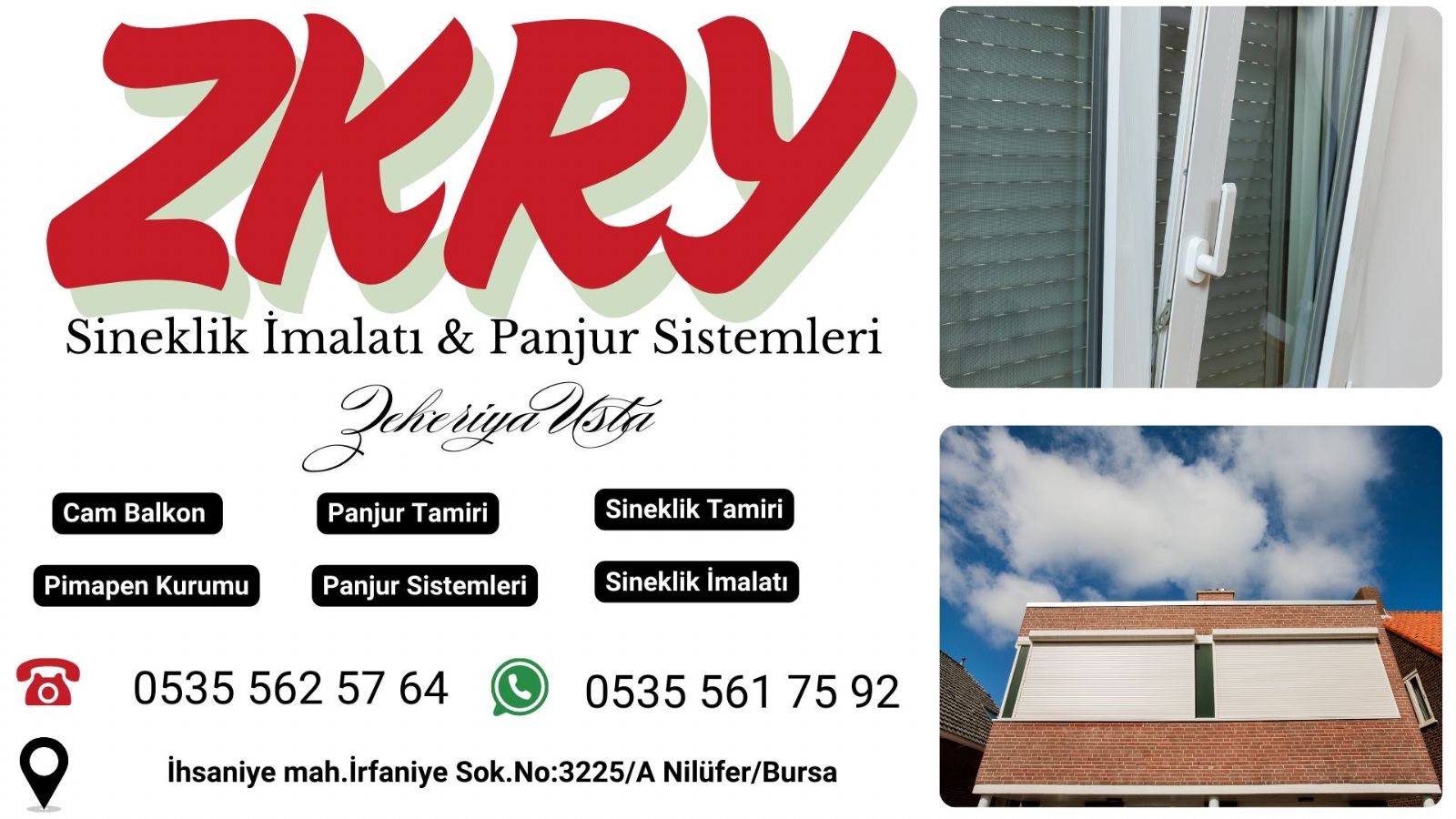 Nilüfer Panjur Kepenk Tamiri 