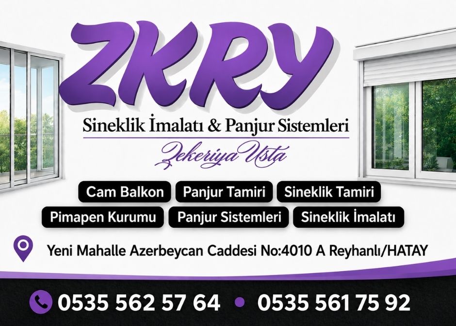Reyhanlı Panjur Kepenk Tamiri 