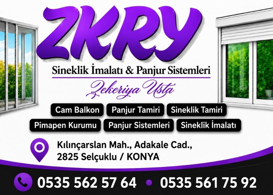 Selçuklu Panjur Kepenk Tamiri 