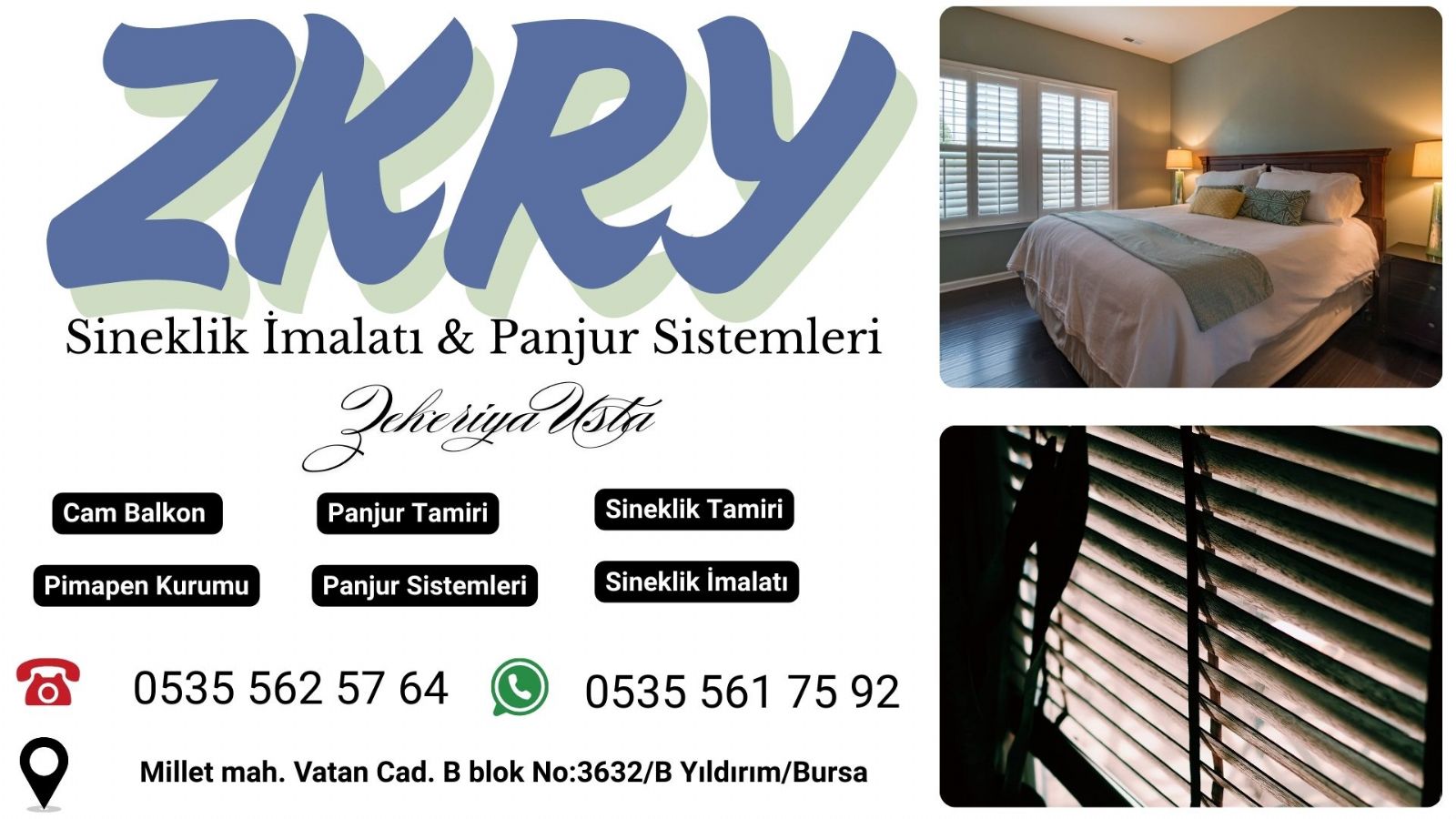 Yıldırım Panjur Kepenk Tamiri