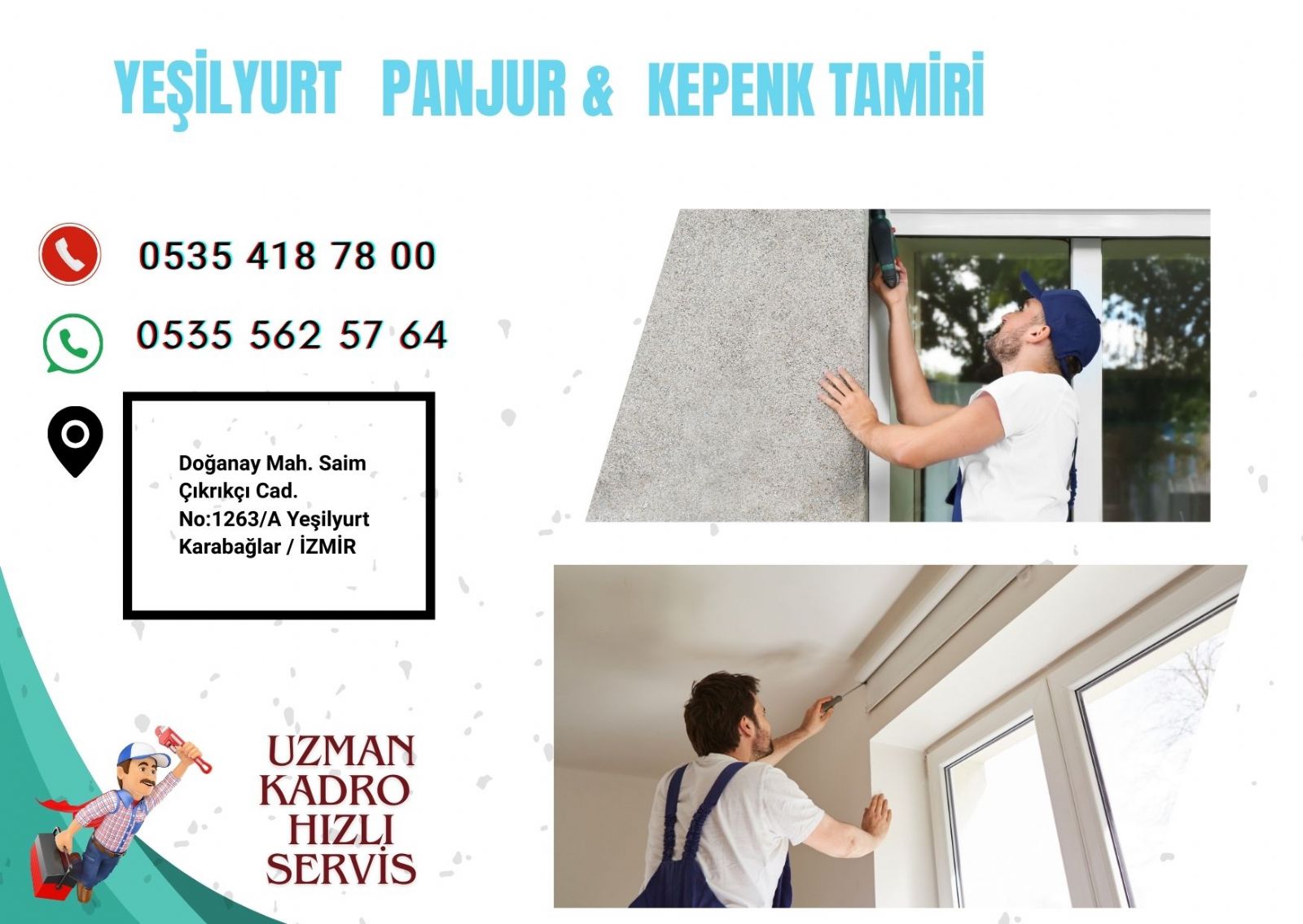 Yeşilyurt Panjur Kepenk Tamiri