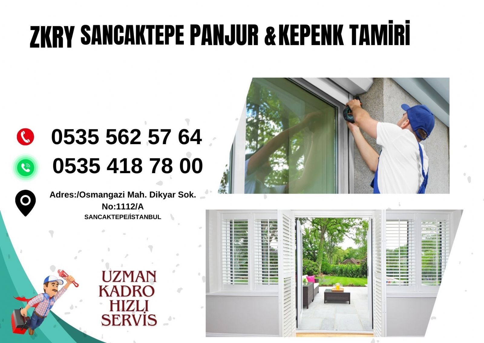 Sancaktepe Panjur Kepenk Tamiri